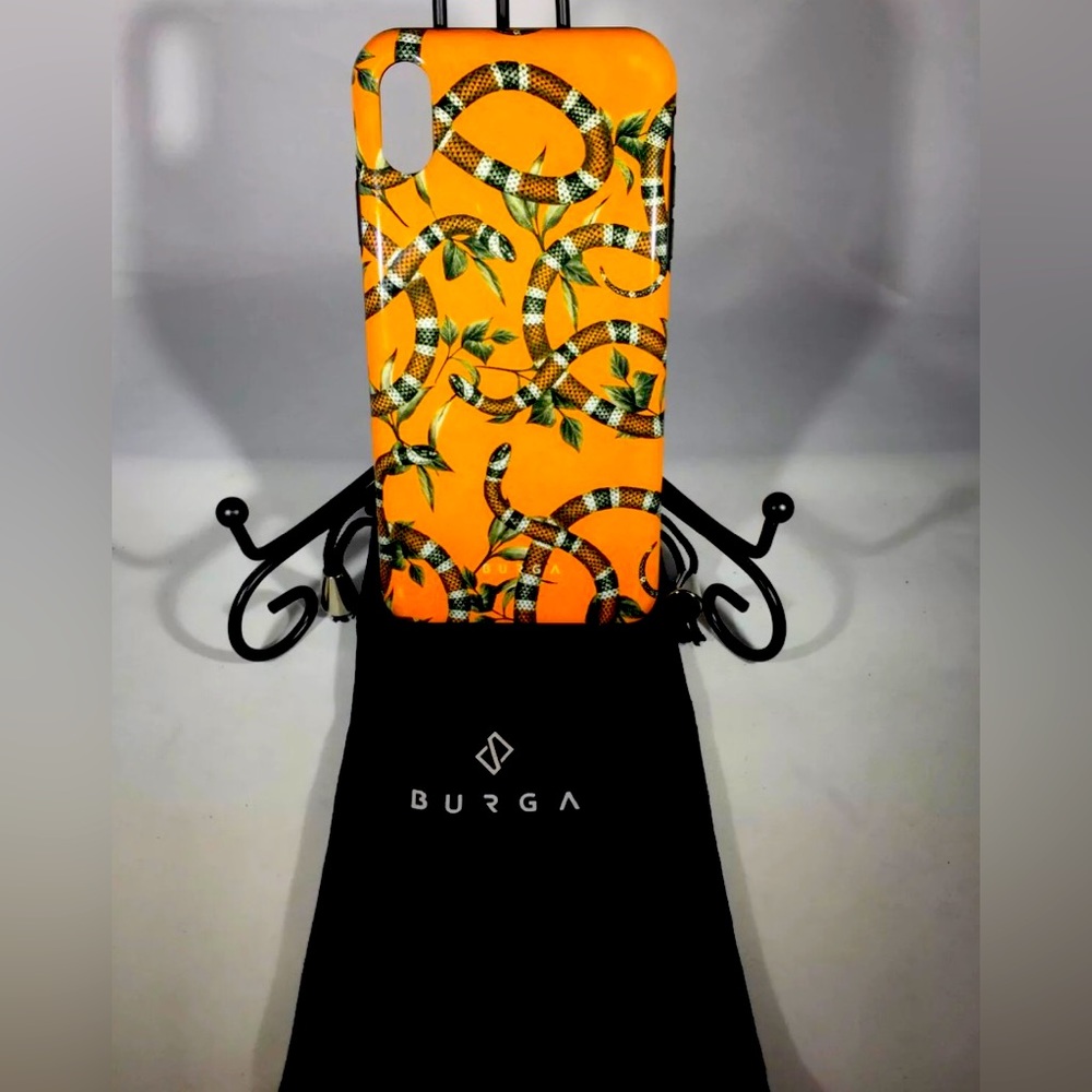 BURGA Bitter Apricot - Snake iPhone XS Max Case